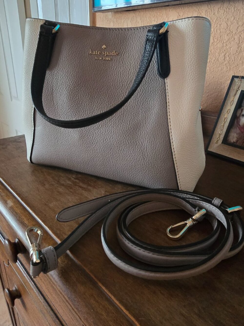 Kate Spade Jackson Triple Compartment Satchel Bag - Picture 6 of 13